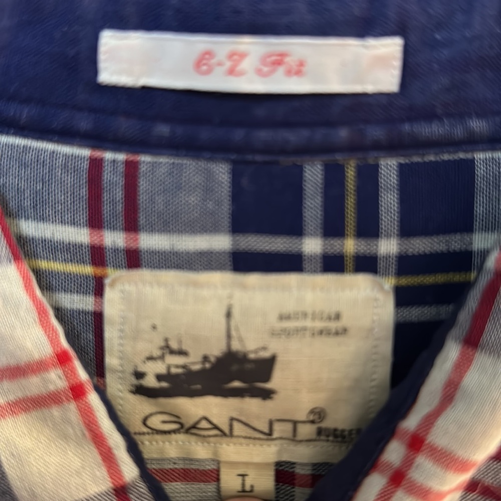 Gant Rugger E-Z Fit Button Down In Size Large - image 3